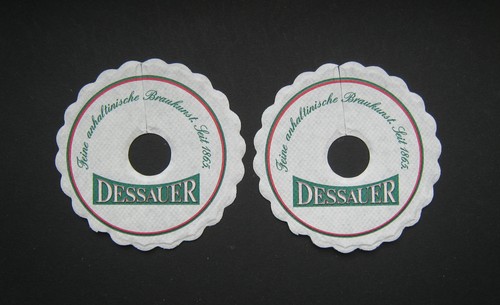 Dessauer pilsdeckchen coaster - dessauer,