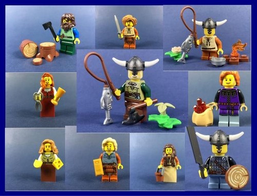 Lego ritter magd - lego®, wikinger