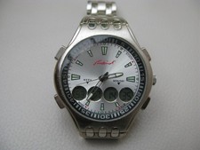 Chronograph Firebird, Multifunktion Armbanduhr, + LCD Felder, Alarm, läuft, top