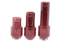 ANGEBOT Dutz Vase, RONA , Farbe Himbeere, verschiedene Größen, mundgeblasen Glas