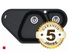 Franke Antea AZG 661-E Onyx - 114.0477.990 Granitspüle Exzenterbetätigung