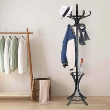 Kleiderständer Garderobenständer Jackenständer Standgarderobe Garderobe Holz