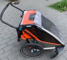TOP Zustand! Thule Chariot Cross 2 Double/ Fahrrad Kinderanhänger +Regen /Sonnen