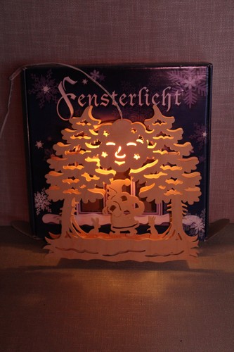 Fensterlicht beleuchtet