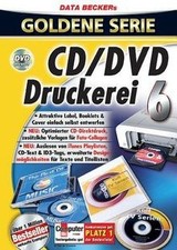 CD/DVD Druckerei 6 von Data Becker | Software | Zustand gut