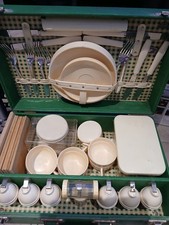 Picknickkorb vintage für 6