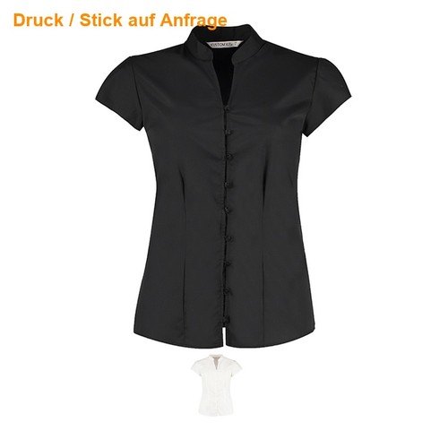 Kustom kit damen bluse poplin - kustom,