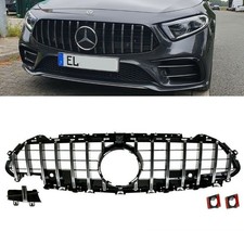 Kühlergrill Chrom passt für Mercedes CLS C257 auch Kamera Sport-Panamericana GT