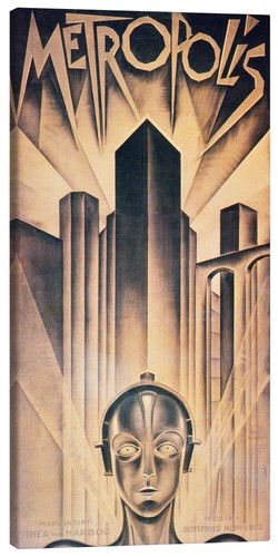 Leinwandbild metropolis - leinwandbild,