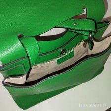 Echt leder tasche aus - leder,