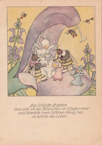 Künstler familie elf - kÜnstler-ak,