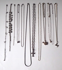 Konvolut Ketten silberfarben