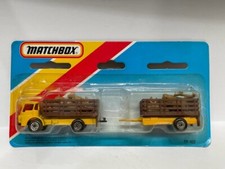 Matchbox TP-103 Cattle Truck & Trailer Diecast