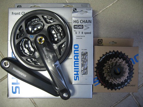 Verschleißset shimano 8 - verschleißset, 7/8