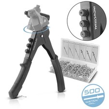 STAHLWERK Nietzangen Set 360°