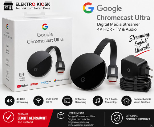 Google chromecast ultra - google,