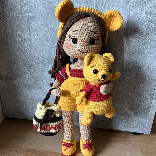 Amigurumi puppe mit - puppe,