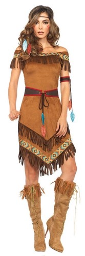 Indianerin kostüm damen - indianerin,