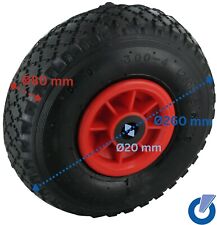 Luftrad Rad Luft Sackkarrenrad Bollerwagenrad 260x85 Nabenlänge 75 BO: 20 defekt