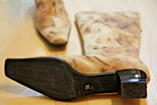 Trendy Fell-Stiefelchen mit