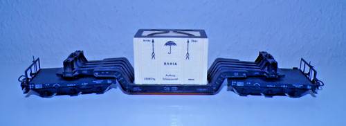 Märklin 4618 tiefladewagen - h0,