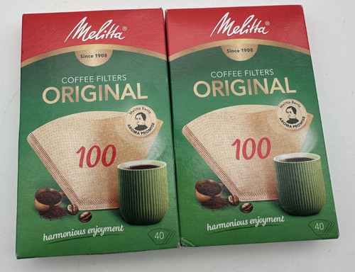 Melitta filtertüten 100 braun - filtertüten,