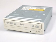 LG GSA-H20L IDE ATAPI P-ATA CD±RW DVD±RW LightScribe Laufwerk Beige Blende, TOP