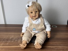 Künstlerpuppe  Evelyn Leman Vinyl Puppe 53 cm. Top Zustand    