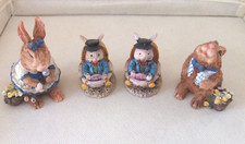 4 x Osterhasen  Ostern  Figur