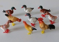 Hühnerhof Bauernhof Gans Ente Huhn Hahn DDR