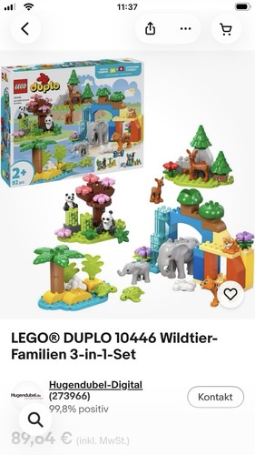 Lego duplo wildtier - lego, wildtier-familien