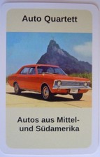 Auto Quartett Autos aus Mittel- und Südamerika komplett neuwertig