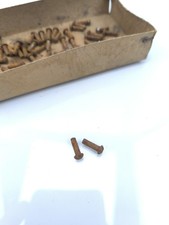 2x Original DDR KBA Kerbnagel ca.2,5x10 Rahmenplakette Typenschild Simson S 51