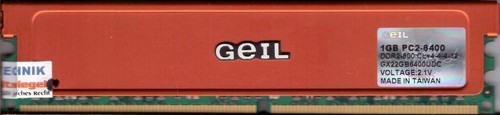 Geil gx22gb6400udc 2gb kit - gx22gb6400udc, 2x