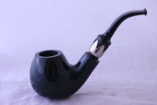 Pfeife Pipe Pipa CHACOM CROWN 698, Bent, 9 mm Filter, Neu