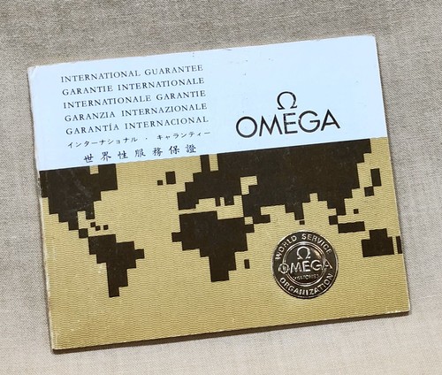 Omega vintage garantie - omega,