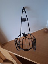 Blumenständer aus Metall Blumentopfhalter Landhaus Stil Anhänger