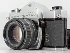[ EXC + 5 Lesen ] Pentax Spotmatic Sp SLR Film Kamera + Smc Takumar 55mm F & /