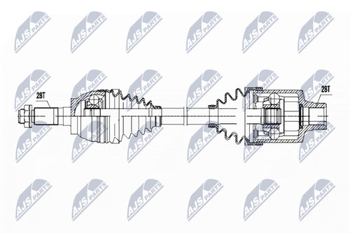 Nty antriebswelle npw 052 - antriebswelle, npw-mz-052