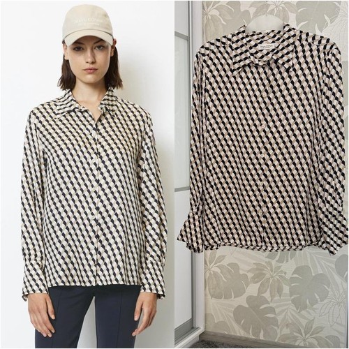 Women marc polo shirt beige - marc, o'polo