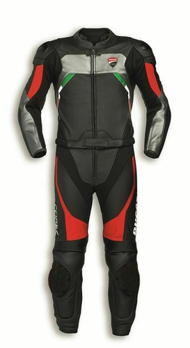 Ducati rennen biker ledranzug - ducati,