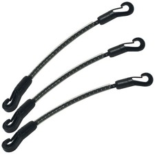 Equest elastischer Schweifriemen, 40 cm - 3 Stück Pferdeschweif Deckenzubehör 