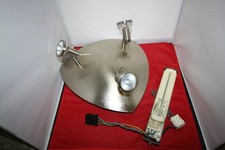 Deckenlampe KPM-Leuchten 3 Spotstrahler silberfarbig