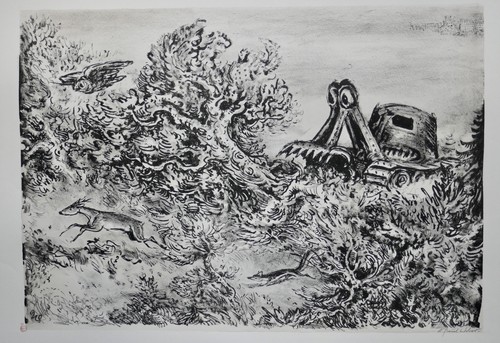 Paul weber original - a., weber,