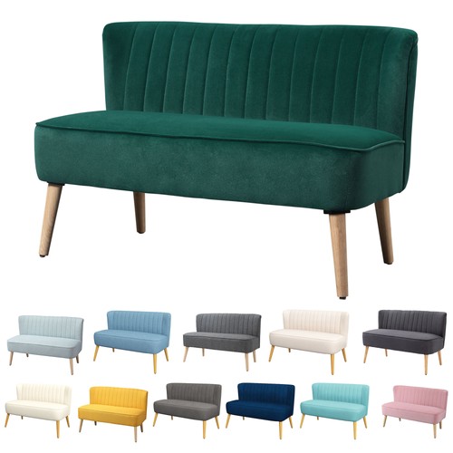 Sofa sitzer couch stoffsofa - sofa, 2-sitzer