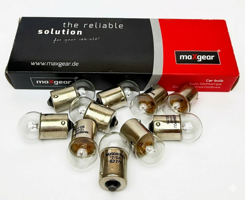 10x r5w ba15s 12v clear - 10x,