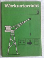 Werkunterricht, Lehrheft für