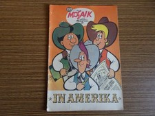 Mosaik Digedags- Nr.152 In Amerika-1x kleine Beschriftung Deckblatt