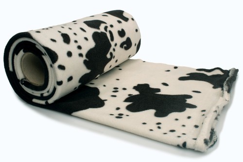 Polar fleece bedruckt kuhfleck - polar,