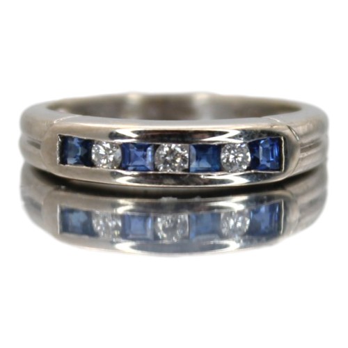 Goldring saphir diamant weiß - diamant,